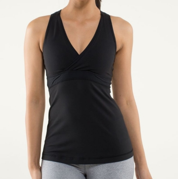 lululemon athletica Tops - EUC Vintage Lululemon Deep V Athletic Tank